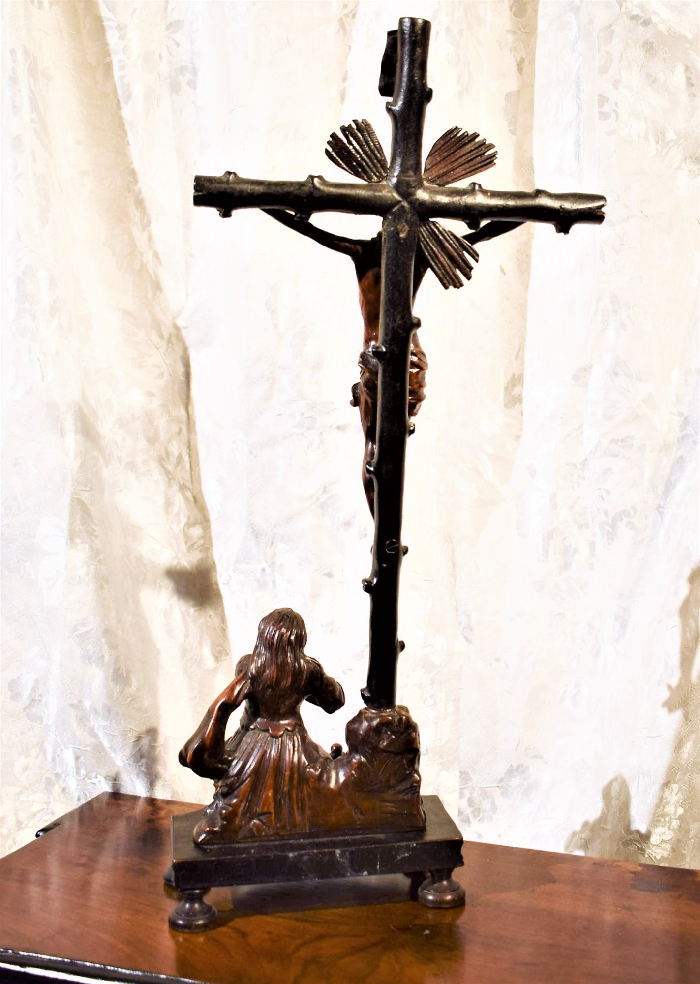 Christ Crucifié et la Vierge au Calvaire